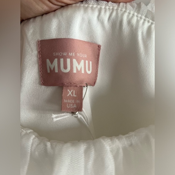 NWT Show Me Your MuMu x Disney Cinderella Have A Ball Babydoll Tulle Dress XL - Picture 13 of 15